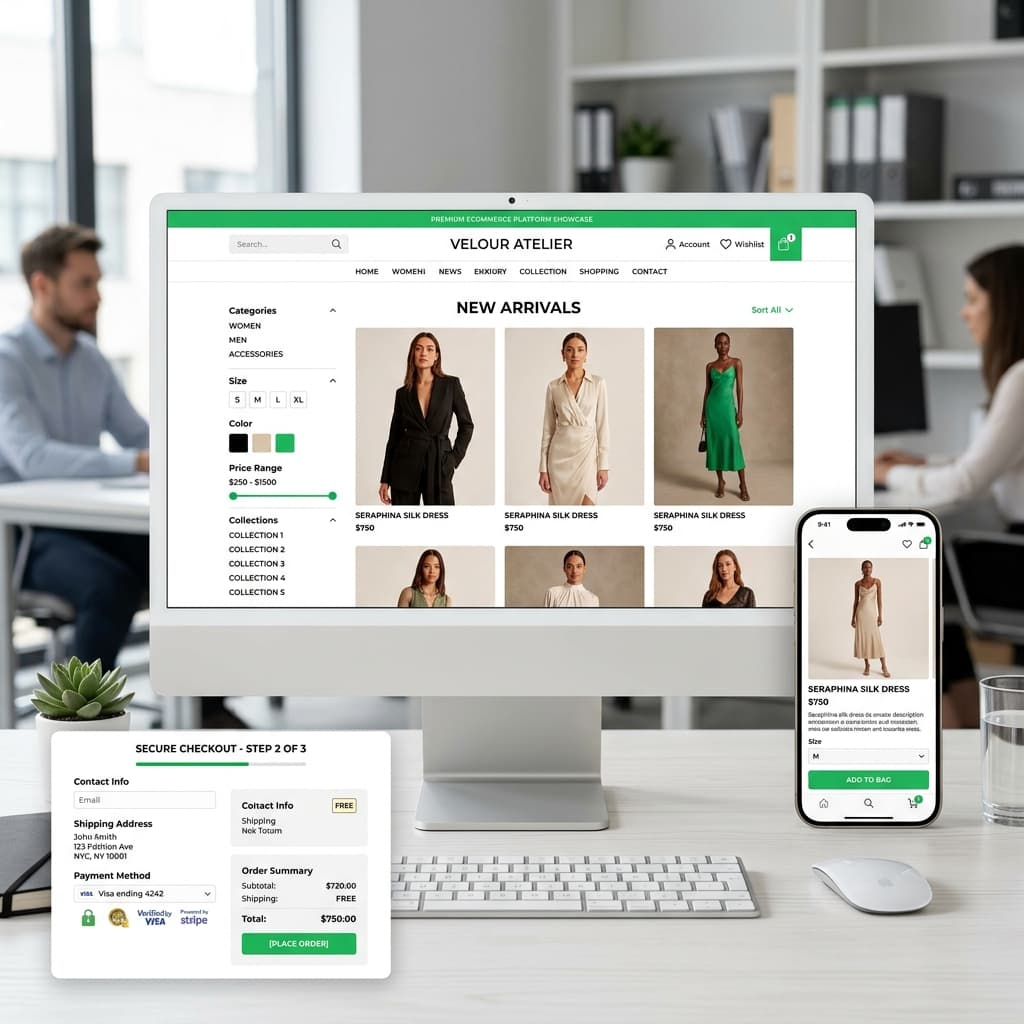 Ecommerce Store Mockup
